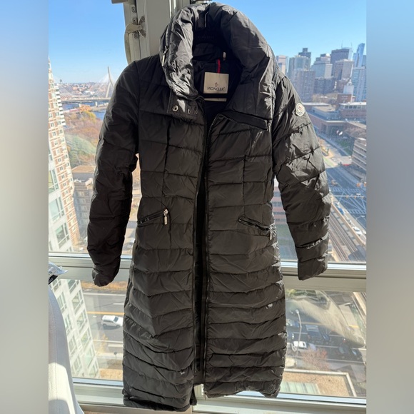 Moncler Long Down Winter Coat - Picture 1 of 4